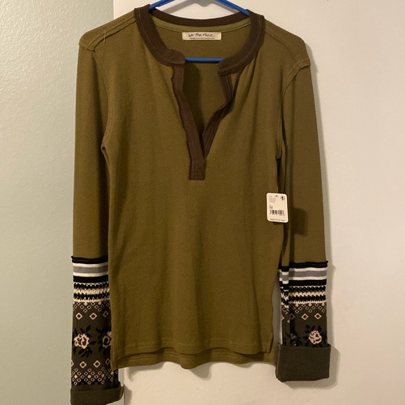 We The Free Mikah Long Sleeve Shirt. Sz M - Picture 3 of 7